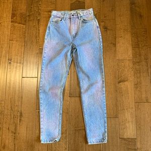 AMERICAN APPAREL HIGH WAISTED JEANS